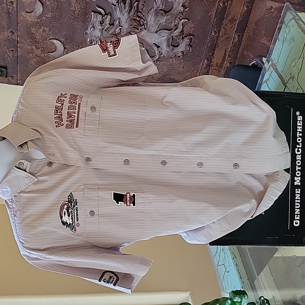 Men's Harley-Davidson Screaming Eagle Short Sleeve Shirt in size L
